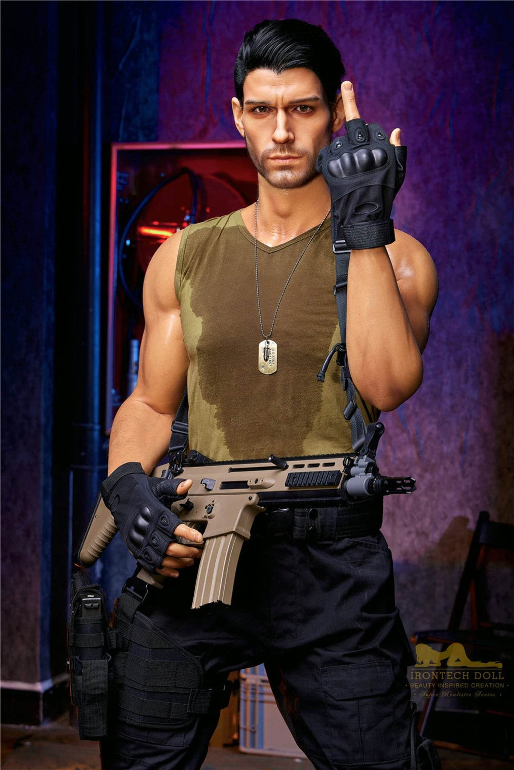 Thomas Soldier Silicone Male Sex Doll - IronTech Doll® - SEX LOVE DOLLS