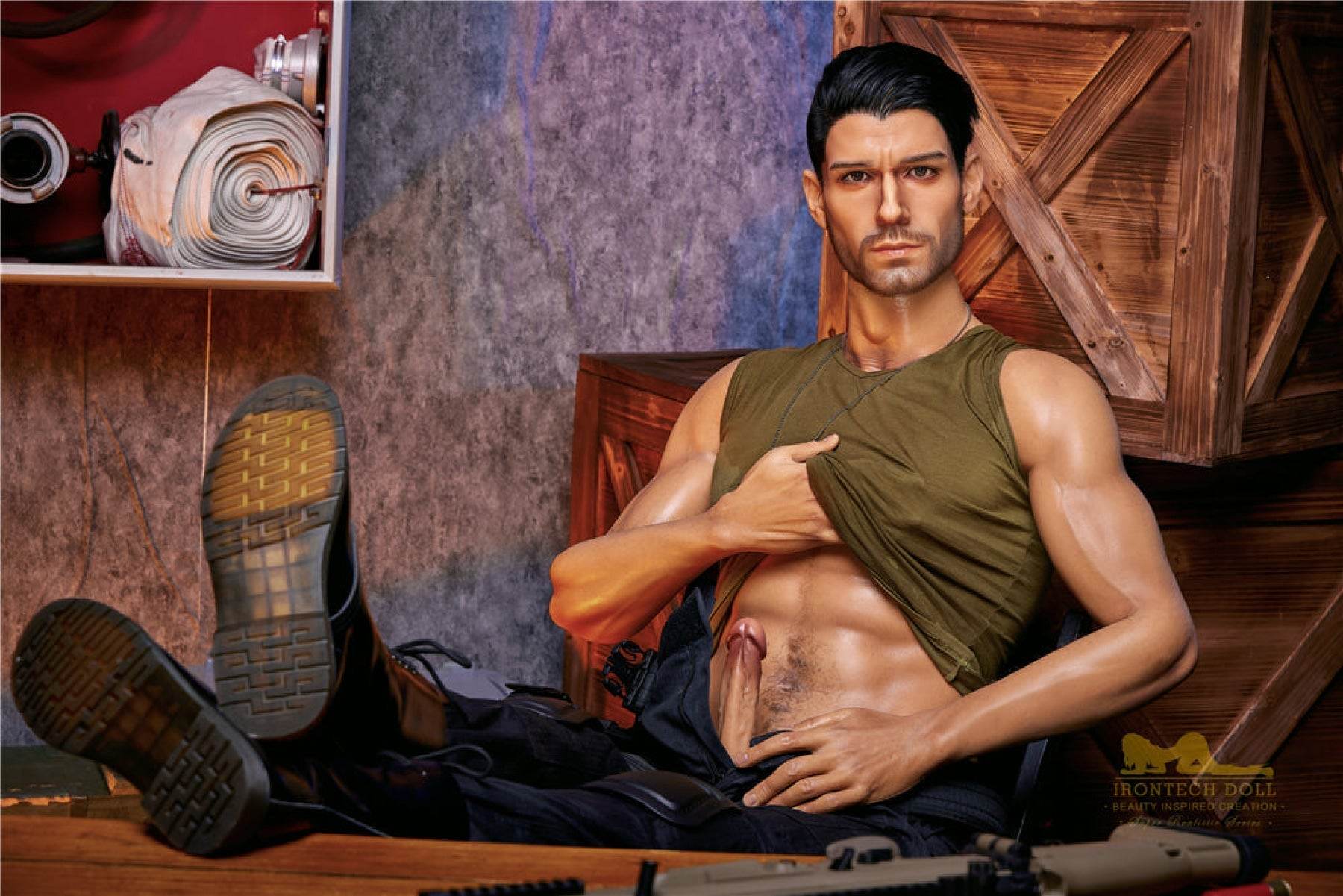 Thomas Soldier Silicone Male Sex Doll - IronTech Doll® - SEX LOVE DOLLS