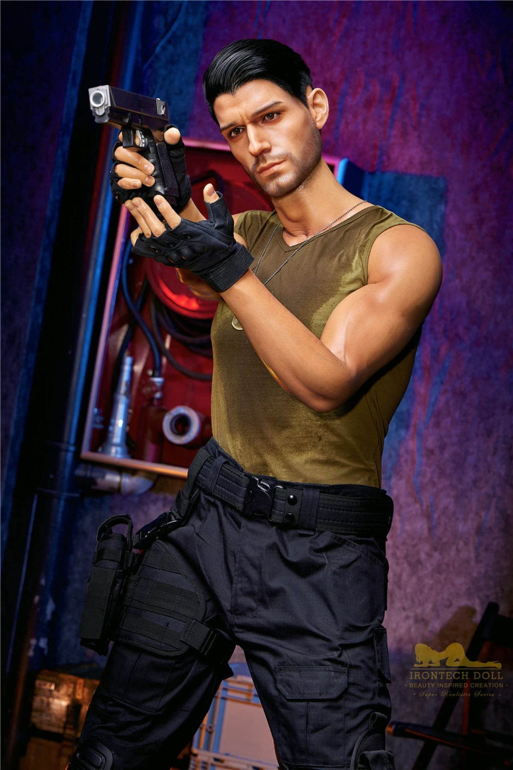 Thomas Soldier Silicone Male Sex Doll - IronTech Doll® - SEX LOVE DOLLS