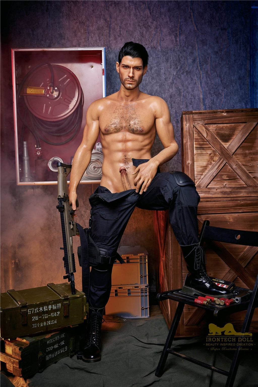 Thomas Soldier Silicone Male Sex Doll - IronTech Doll® - SEX LOVE DOLLS