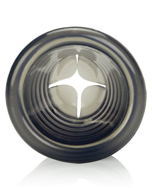 Universal Silicone Pump Sleeve - Smoke - SEX LOVE DOLLS