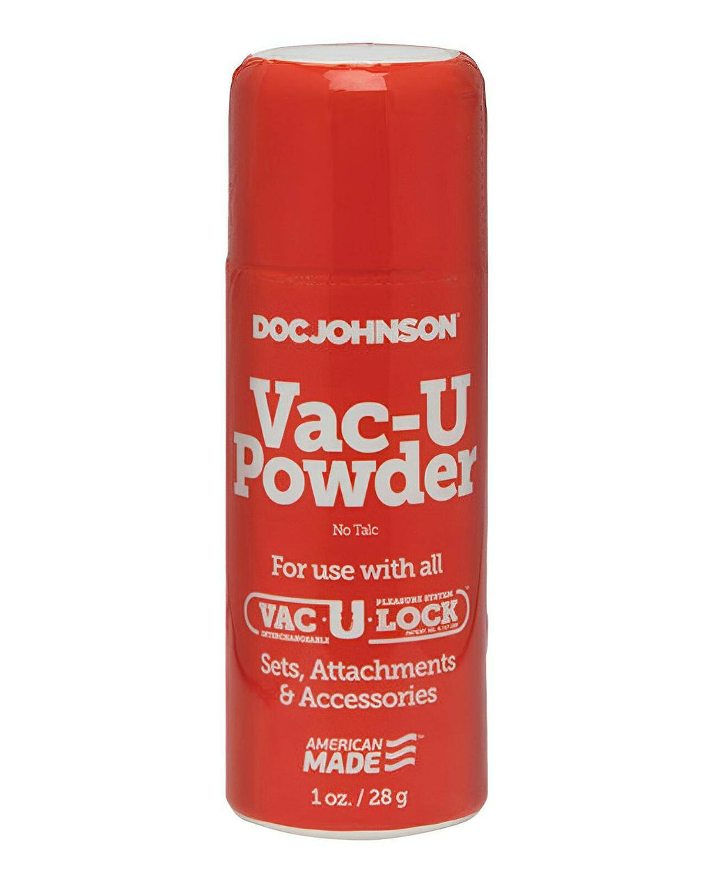 Vac-u-lock Powder Lubricant - White - SEX LOVE DOLLS