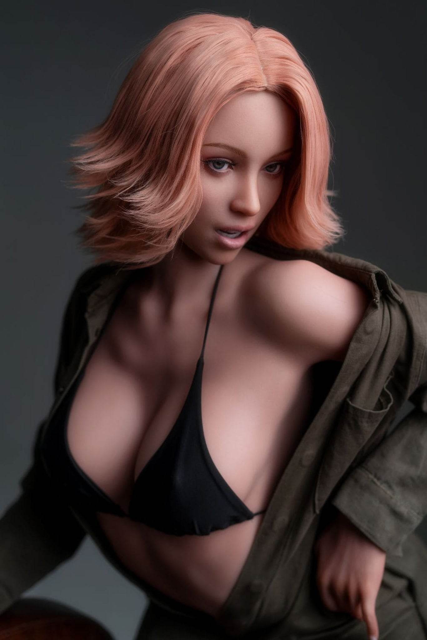 Valerie Red Head Premium Silicone Sex Doll - Movable Jaw - Zelex Inspiration Series - SEX LOVE DOLLS