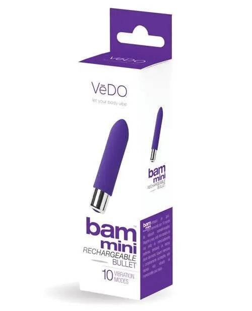 Vedo Bam Mini Rechargeable Bullet Vibe - SEX LOVE DOLLS
