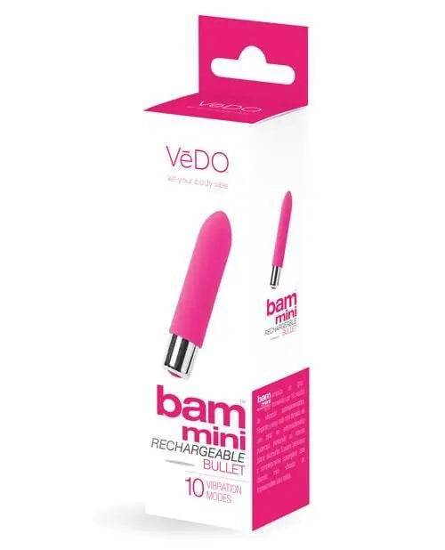 Vedo Bam Mini Rechargeable Bullet Vibe - SEX LOVE DOLLS