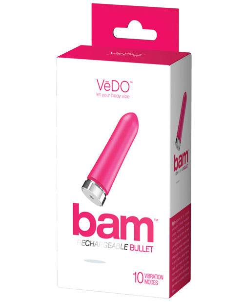 Vedo Bam Rechargeable Bullet - SEX LOVE DOLLS