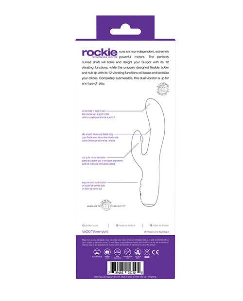 Vedo Rockie Rechargeable Dual Vibe - SEX LOVE DOLLS