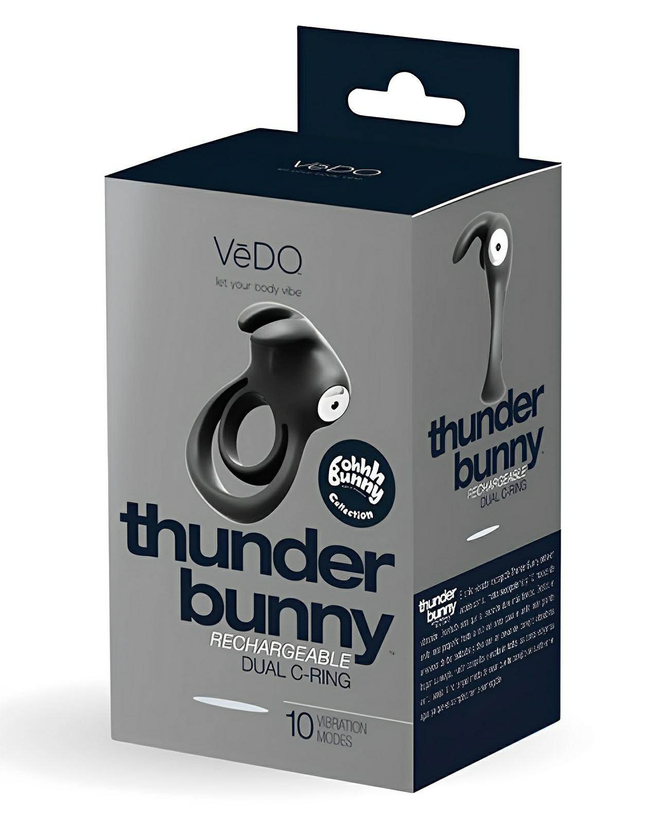 Vedo Thunder Rechargeable Dual Ring - SEX LOVE DOLLS