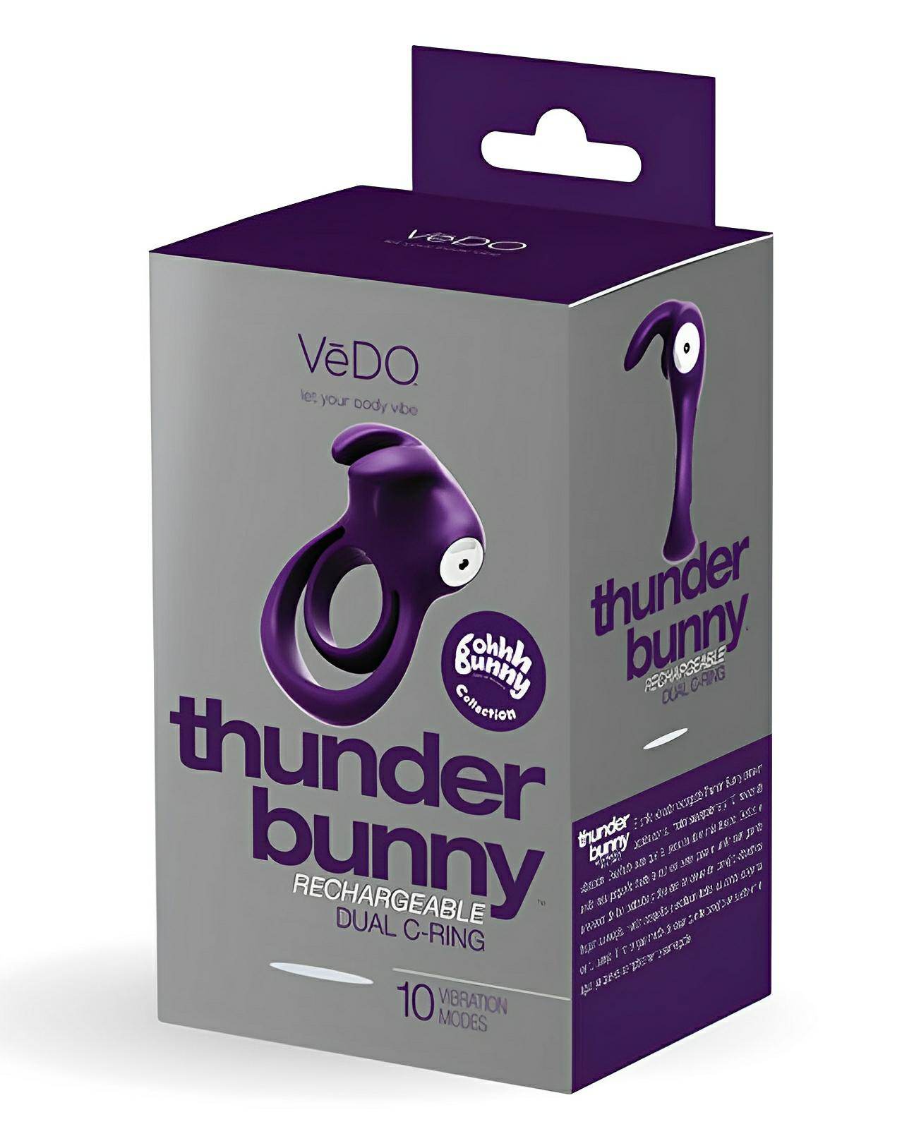 Vedo Thunder Rechargeable Dual Ring - SEX LOVE DOLLS