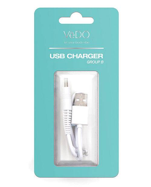 VeDO USB Charger - Group B White - SEX LOVE DOLLS