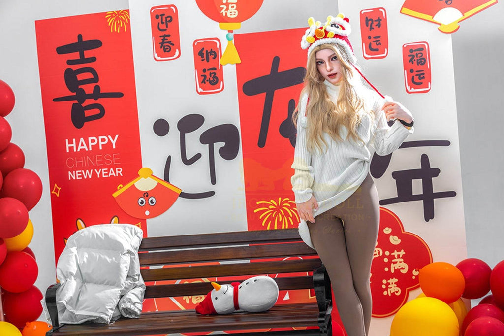 Vivian 163cm Blonde Full Silicone - IronTech Doll® - SEX LOVE DOLLS