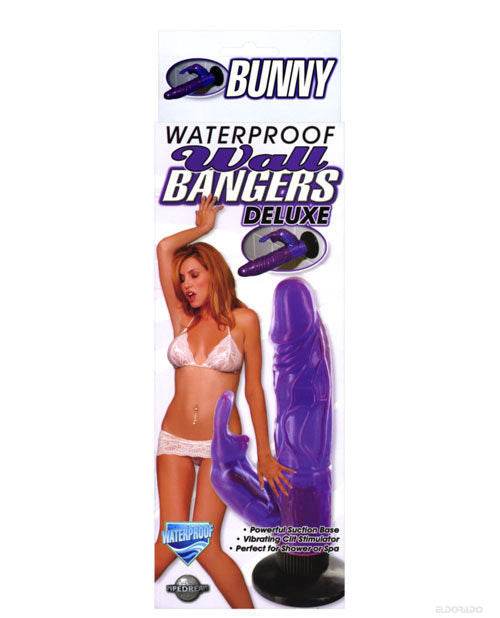 Wall Bangers Deluxe Bunny Waterproof - Purple - SEX LOVE DOLLS