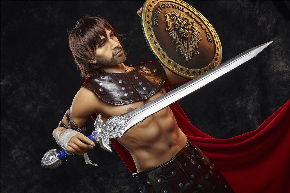 Warrior Charles TPE Male Doll - Iron Tech Doll - SEX LOVE DOLLS