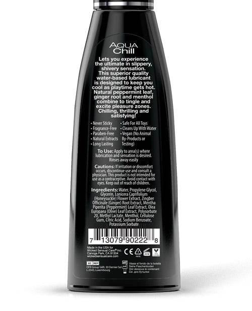 Wicked Sensual Care Chill Cooling Waterbased Lubricant - SEX LOVE DOLLS