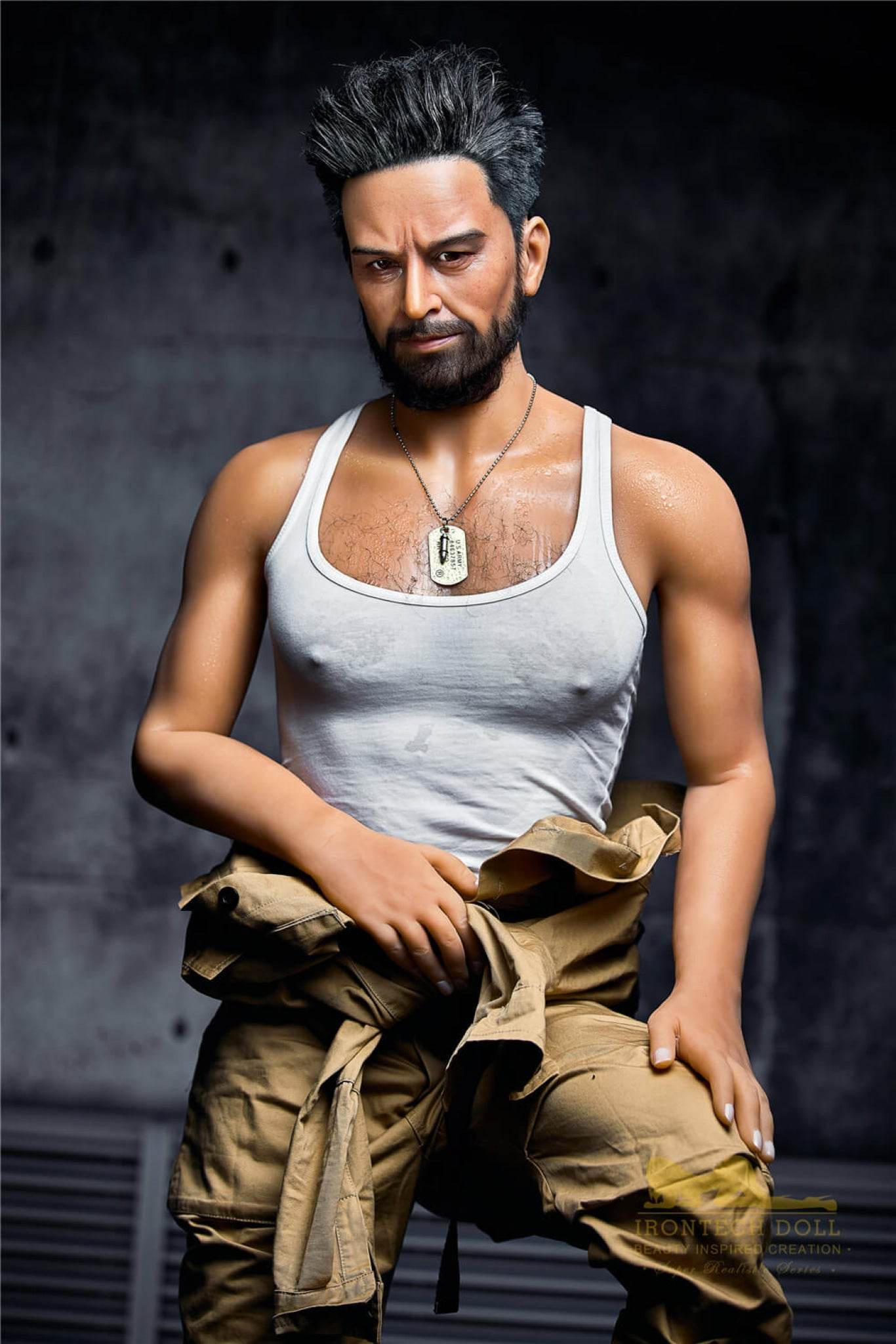 William Hybrid Male Sex Doll - Iron Tech Doll - SEX LOVE DOLLS