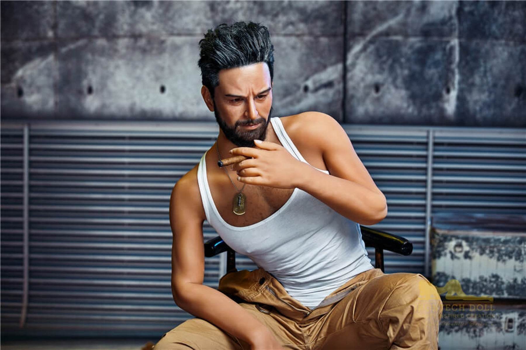 William Hybrid Male Sex Doll - Iron Tech Doll - SEX LOVE DOLLS