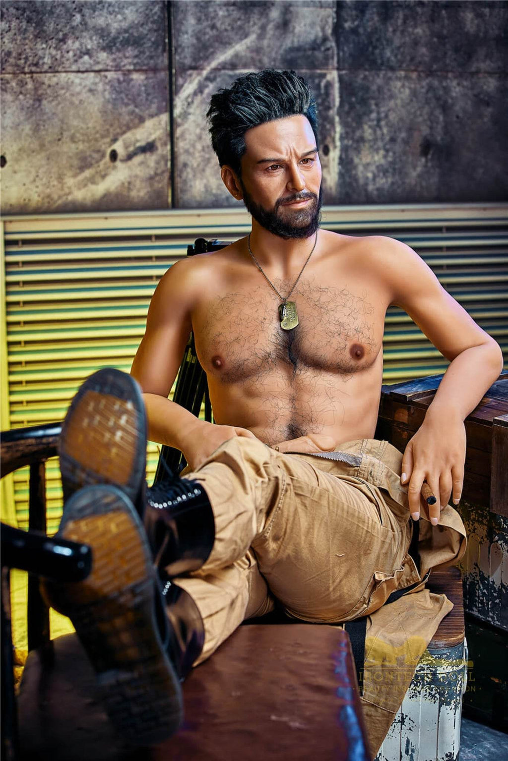 William Hybrid Male Sex Doll - Iron Tech Doll - SEX LOVE DOLLS