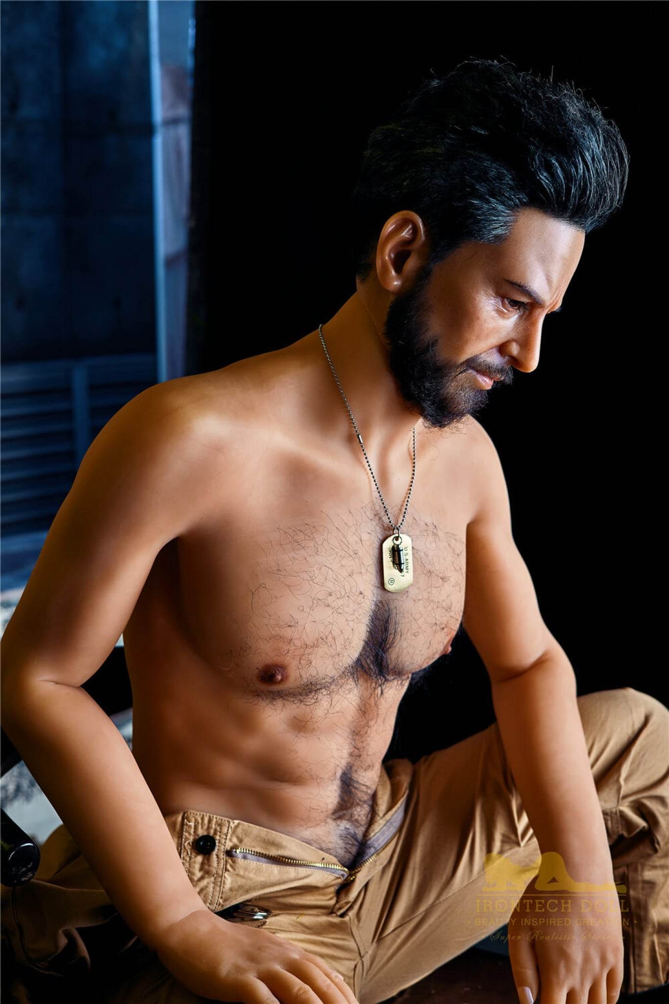 William Hybrid Male Sex Doll - Iron Tech Doll - SEX LOVE DOLLS