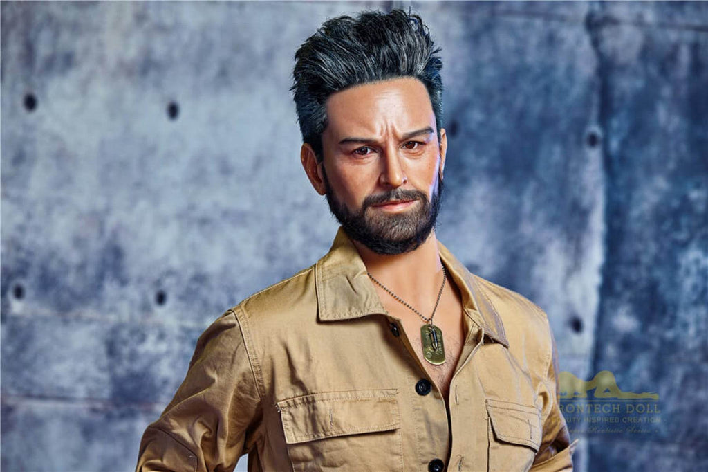 William Hybrid Male Sex Doll - Iron Tech Doll - SEX LOVE DOLLS