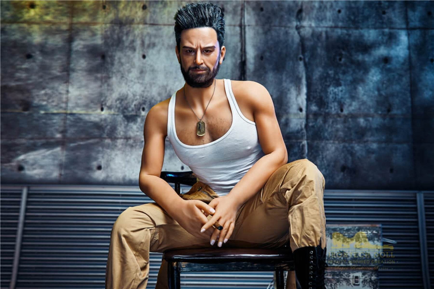 William Hybrid Male Sex Doll - Iron Tech Doll - SEX LOVE DOLLS