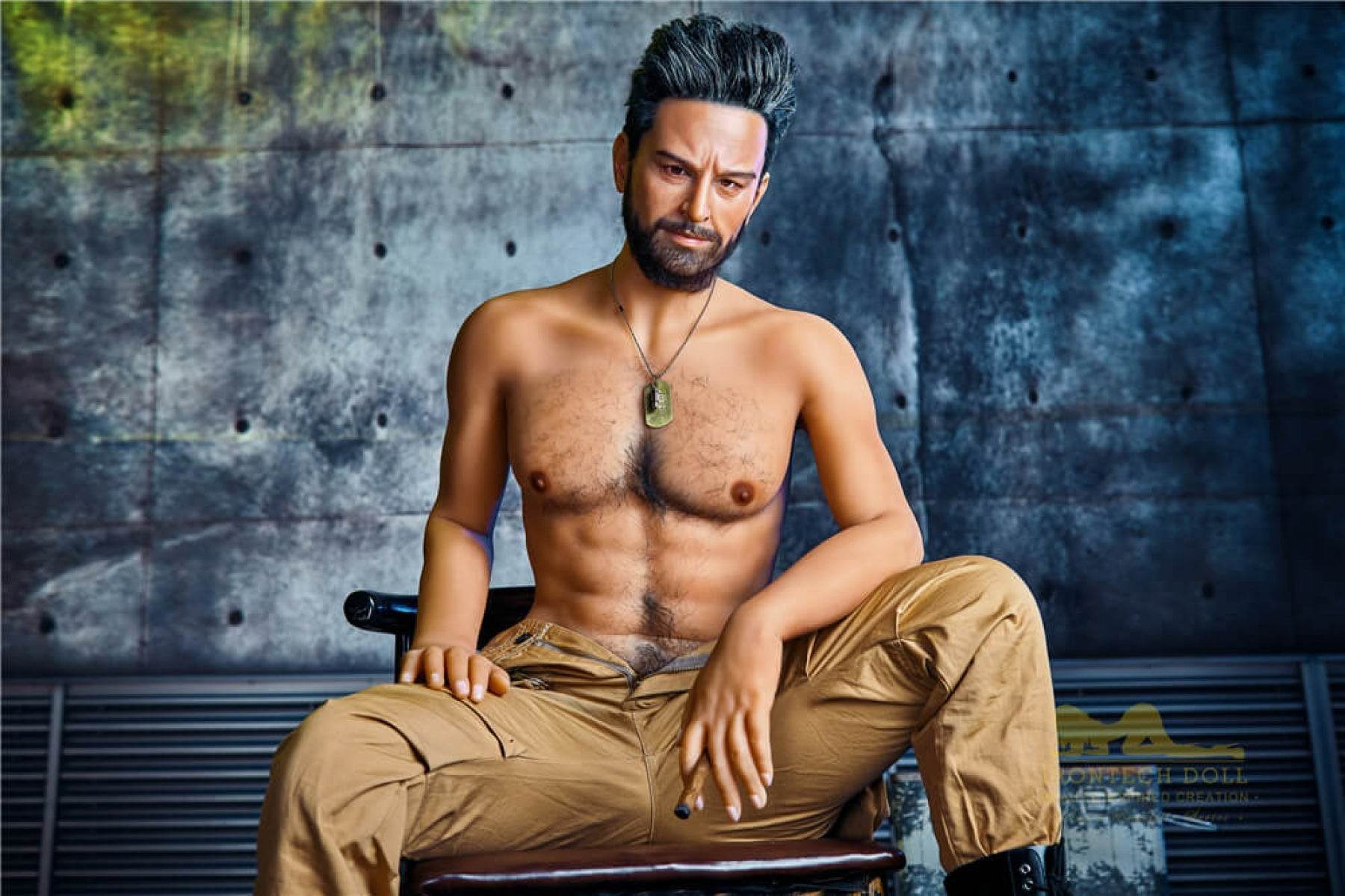 William Hybrid Male Sex Doll - Iron Tech Doll - SEX LOVE DOLLS