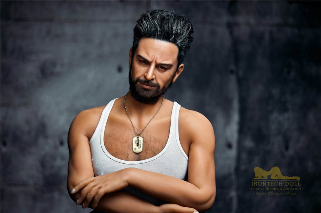 William Hybrid Male Sex Doll - Iron Tech Doll - SEX LOVE DOLLS