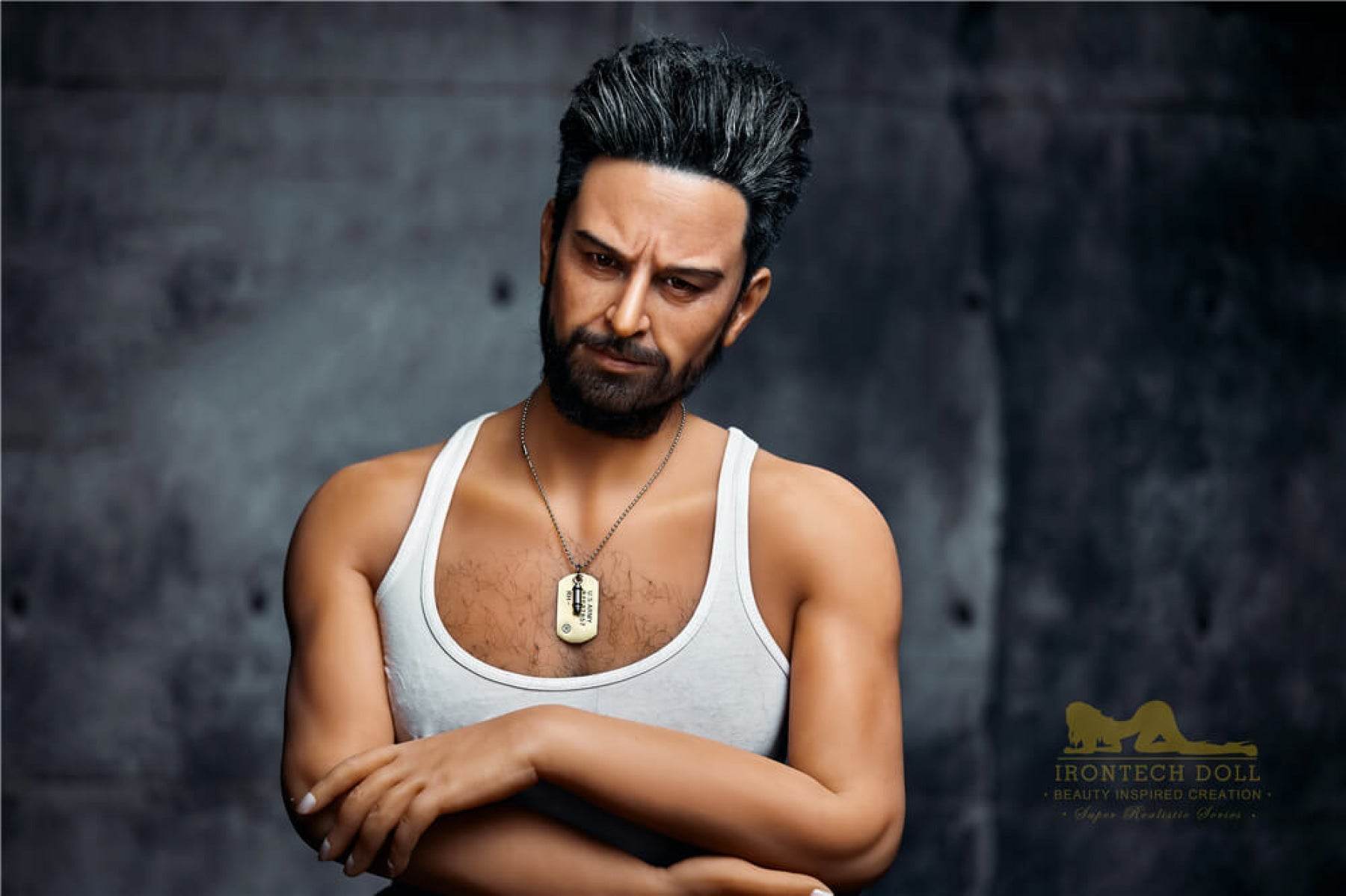 William Hybrid Male Sex Doll - Iron Tech Doll - SEX LOVE DOLLS