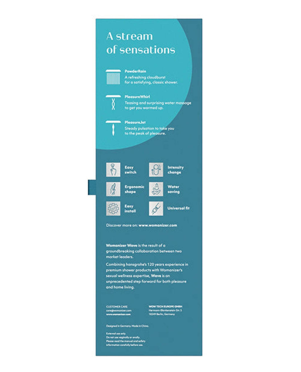 Womanizer Wave Shower Head - SEX LOVE DOLLS