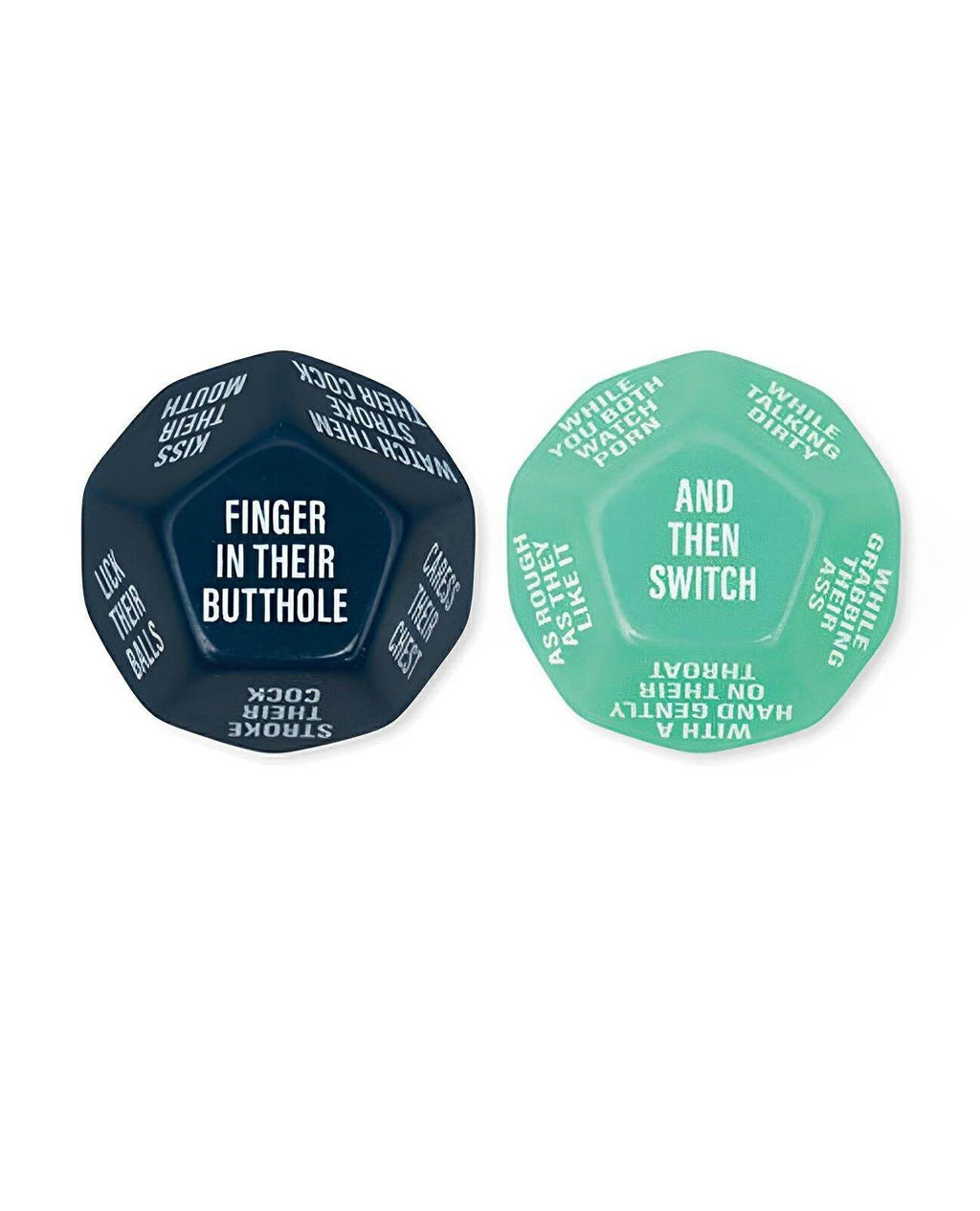 Wood Rocket Gay AF Gay Men Couples Sex Dice Game - Blue - SEX LOVE DOLLS