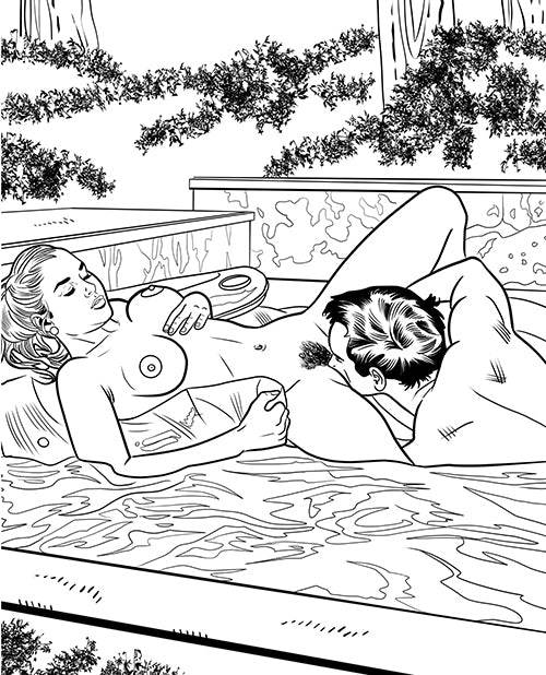 Wood Rocket the Oral Sex Coloring Book - SEX LOVE DOLLS