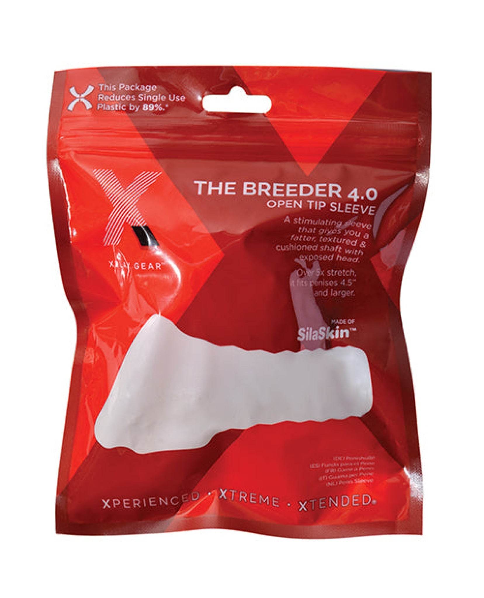 Xplay Gear The Breeder Sleeve 4.0 Clear - SEX LOVE DOLLS