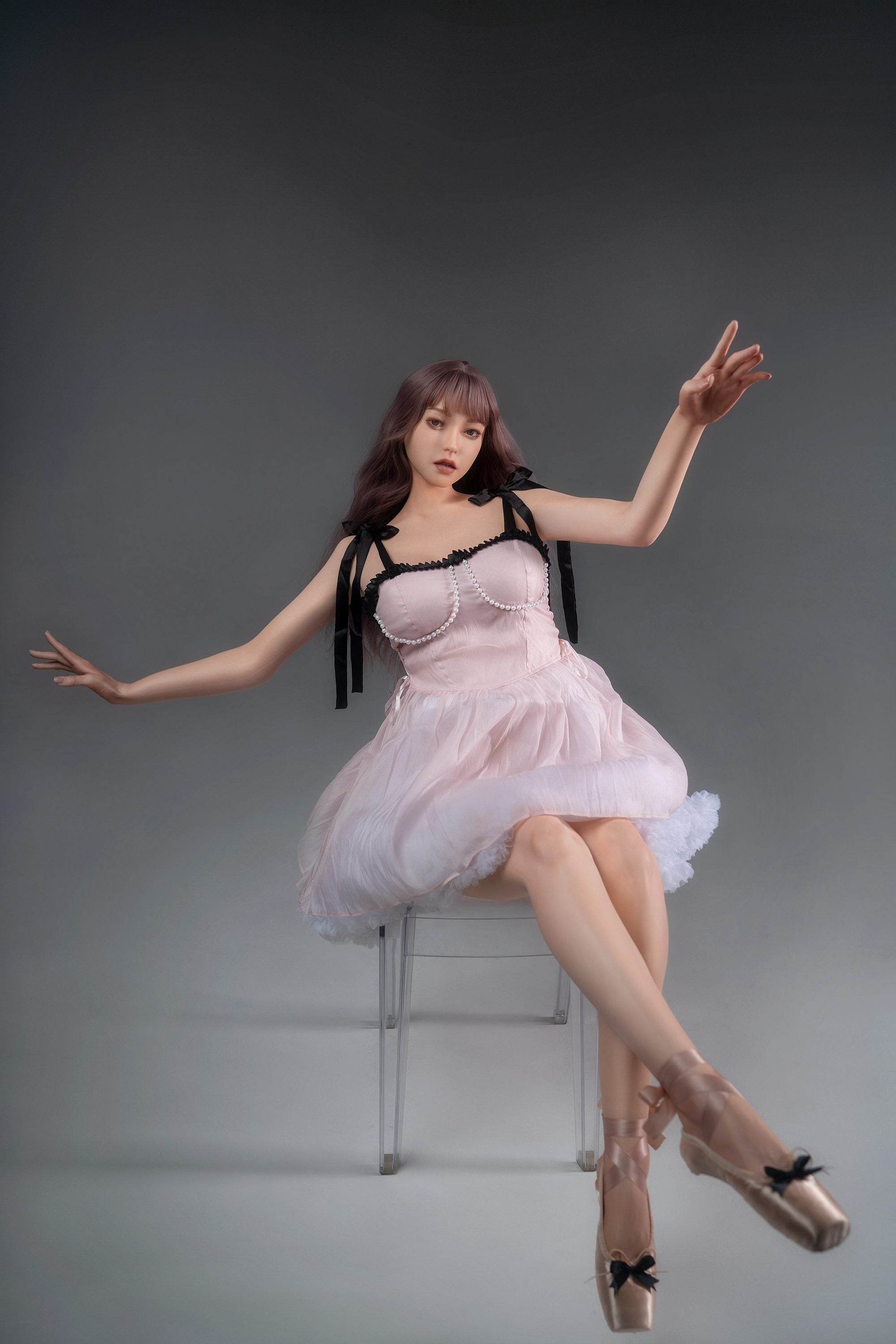 Eva(Movable Jaws Version)ZG170C-170cm C Cup Fair Sex Doll GE03-1 - SEX LOVE DOLLS