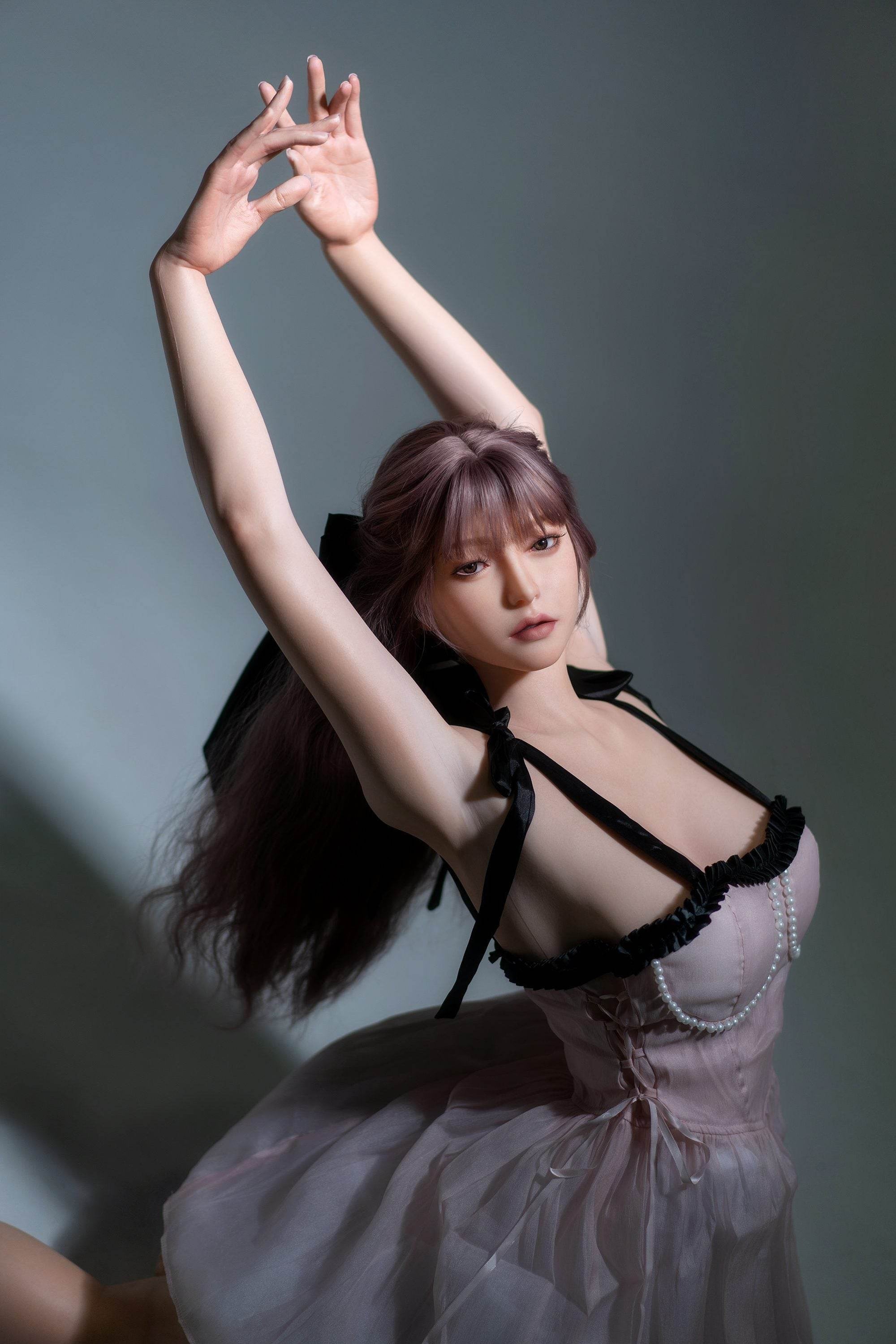 Eva(Movable Jaws Version)ZG170C-170cm C Cup Fair Sex Doll GE03-1 - SEX LOVE DOLLS