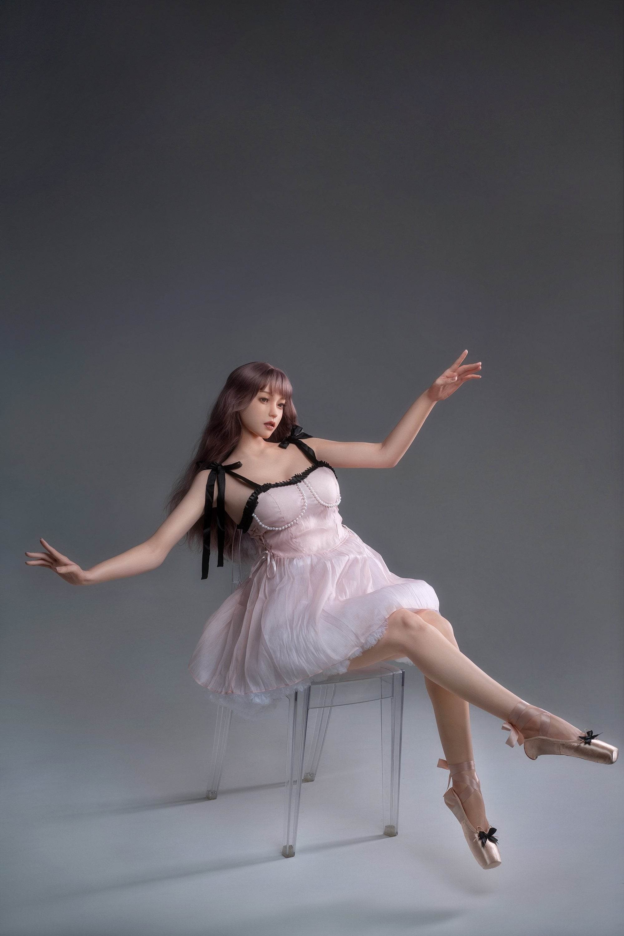 Eva(Movable Jaws Version)ZG170C-170cm C Cup Fair Sex Doll GE03-1 - SEX LOVE DOLLS