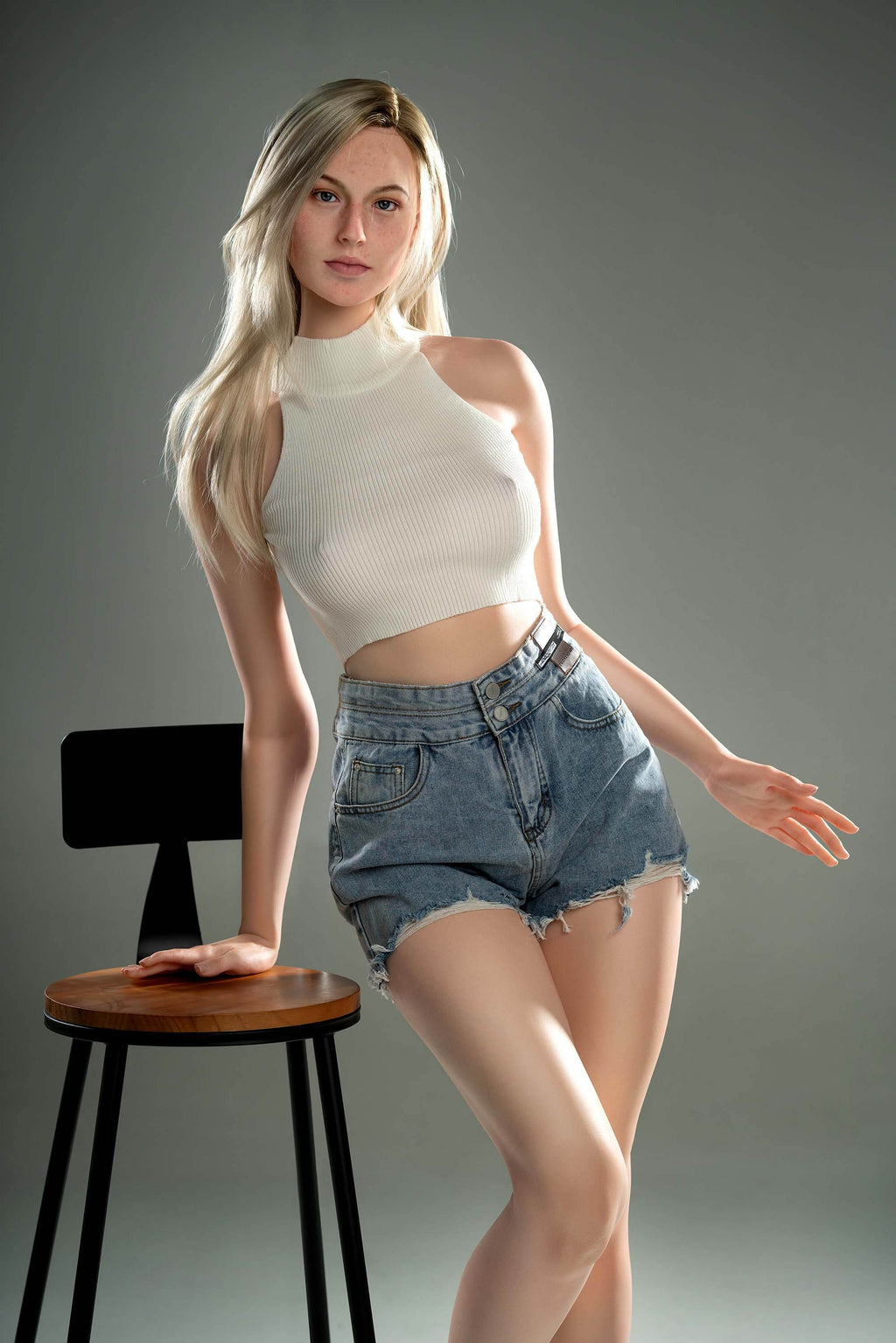 Evelina ZG175E-175cm E Cup Tan Sex Doll GE98-1 - SEX LOVE DOLLS