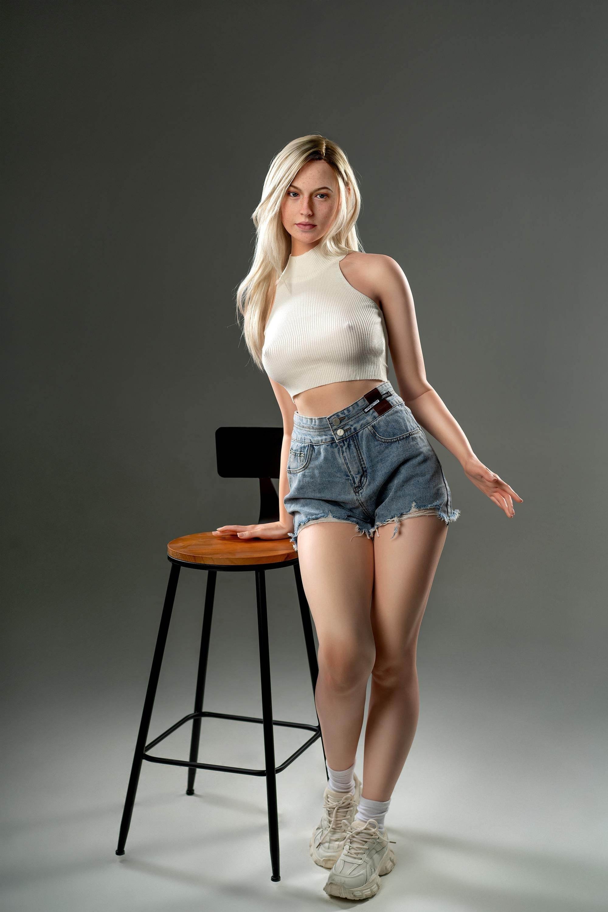 Evelina ZG175E-175cm E Cup Tan Sex Doll GE98-1 - SEX LOVE DOLLS