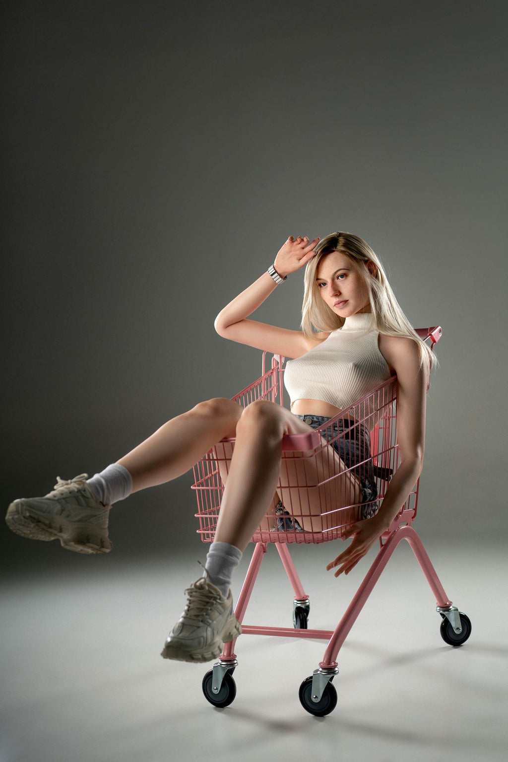 Evelina ZG175E-175cm E Cup Tan Sex Doll GE98-1 - SEX LOVE DOLLS