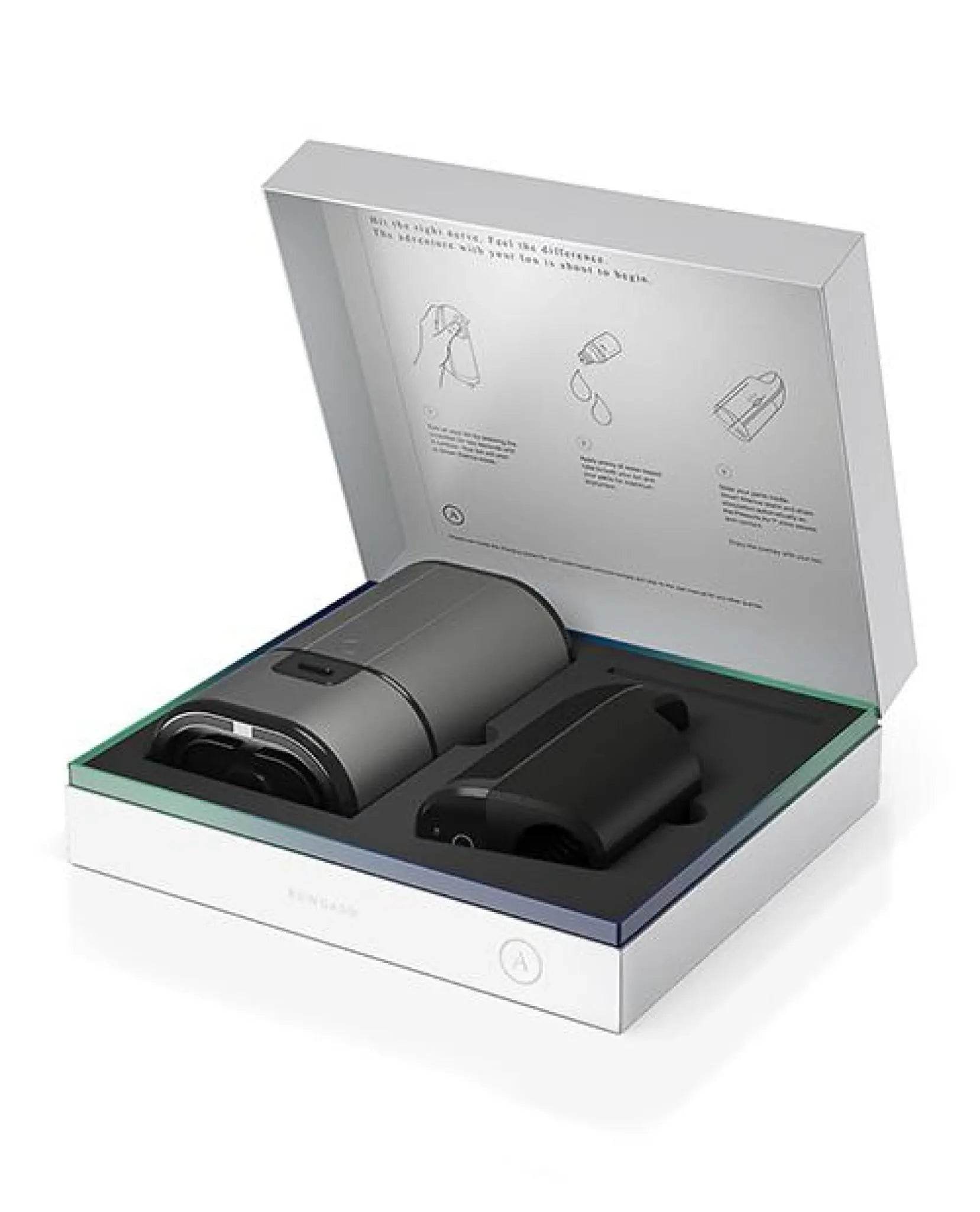 Arcwave Ion Pleasure Air Masturbator - Black - SEX LOVE DOLLS