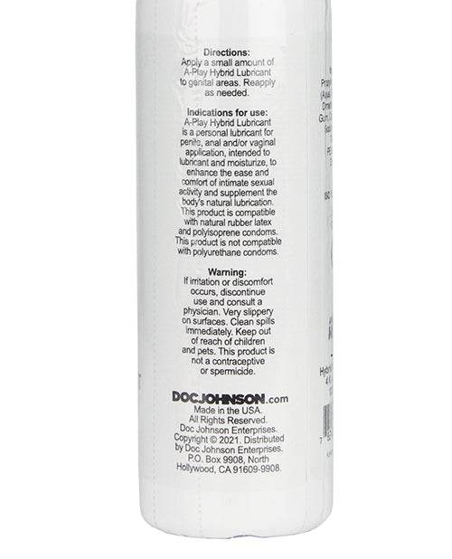 A Play Hybrid Anal Lubricant - 4 oz - SEX LOVE DOLLS