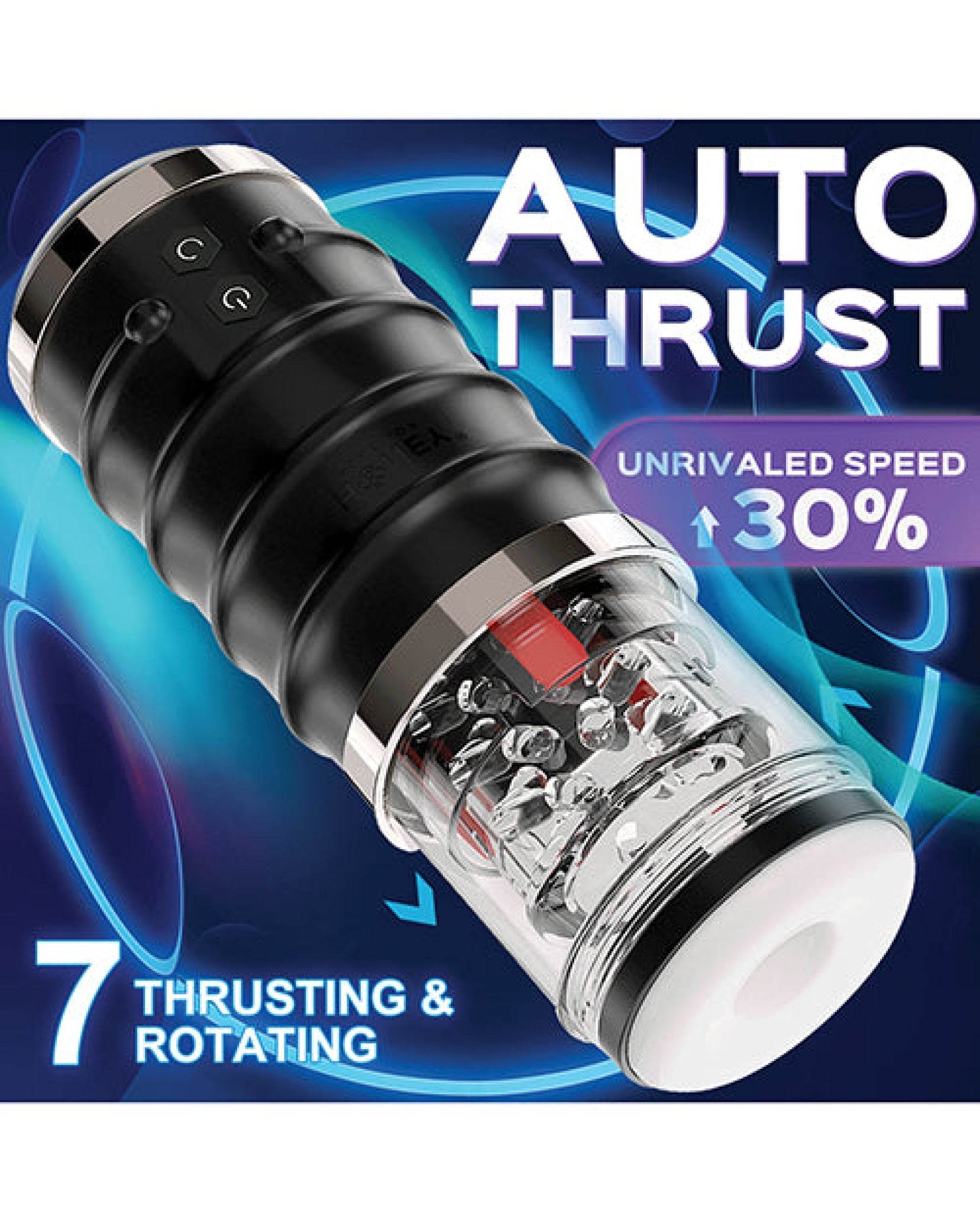 Warrior Auto Thrusting Male Masturbator - SEX LOVE DOLLS