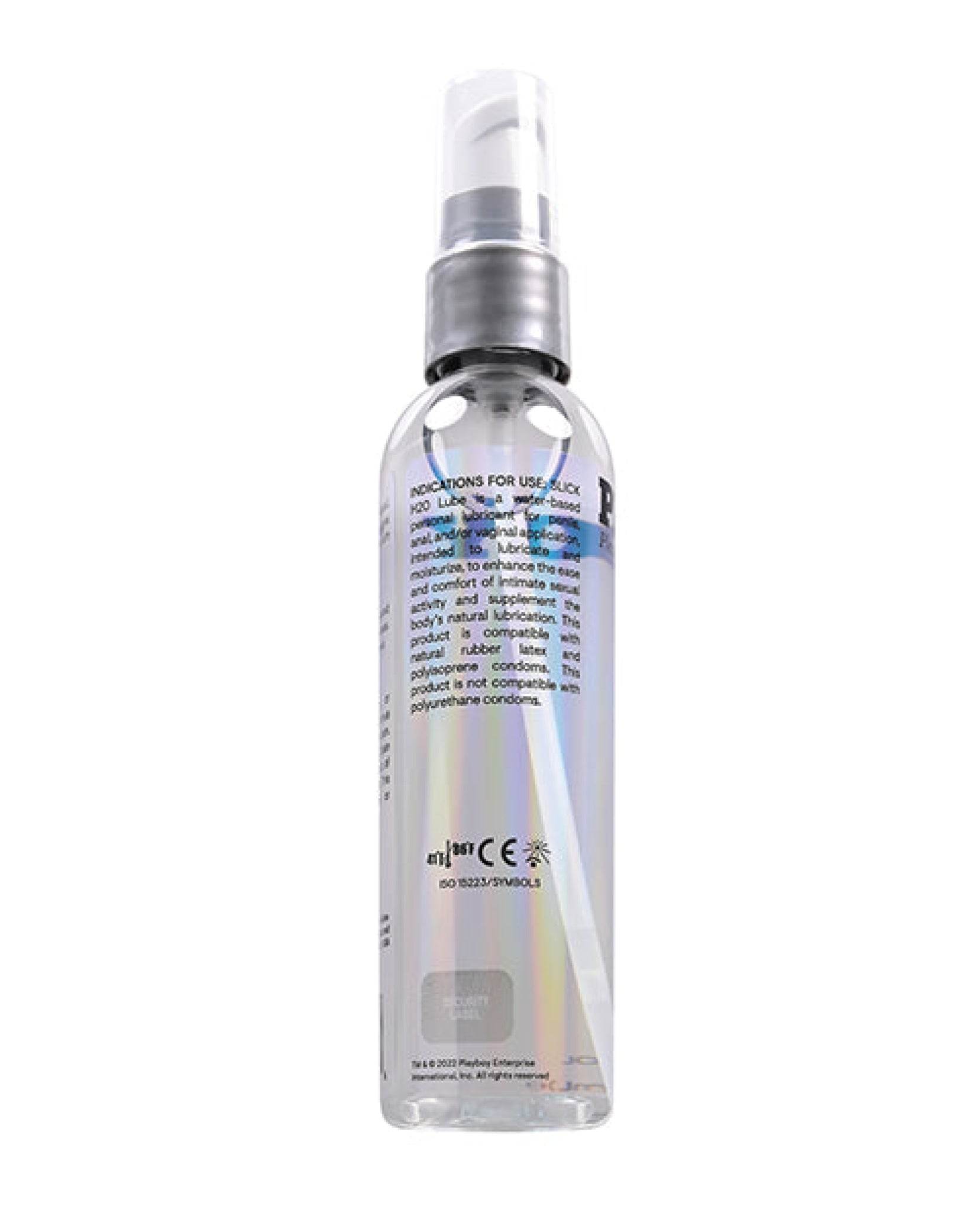 Playboy Pleasure Slick H20 Lubricant - 4 Oz - SEX LOVE DOLLS