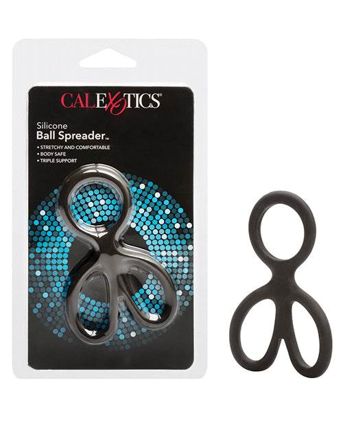 Silicone Ball Spreader - Black - SEX LOVE DOLLS