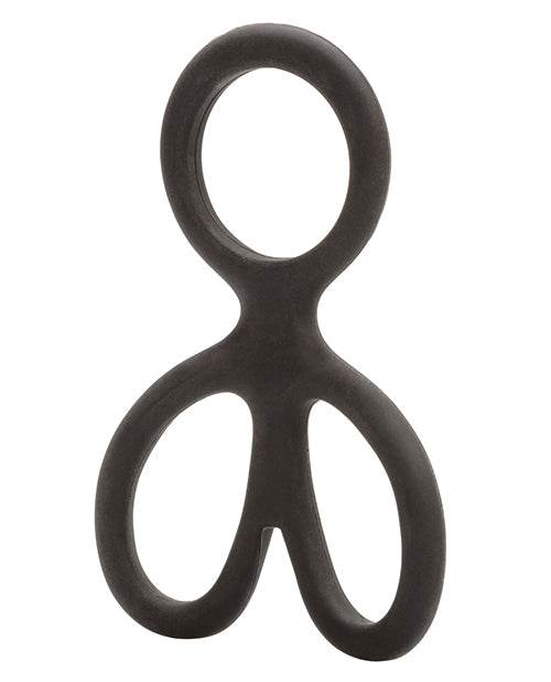Silicone Ball Spreader - Black - SEX LOVE DOLLS
