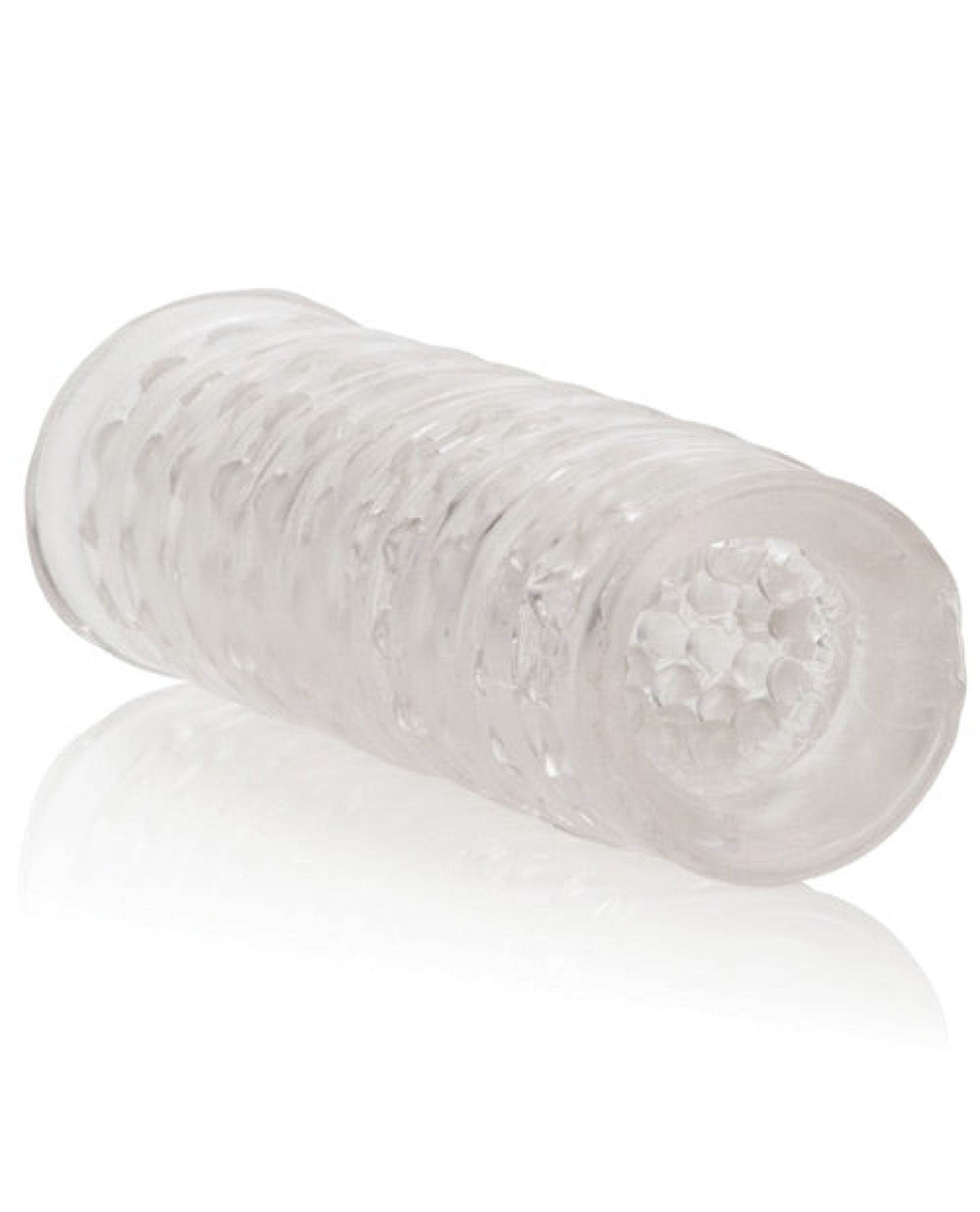 Dr Joel Kaplan Reversible Masturbator - Clear - SEX LOVE DOLLS