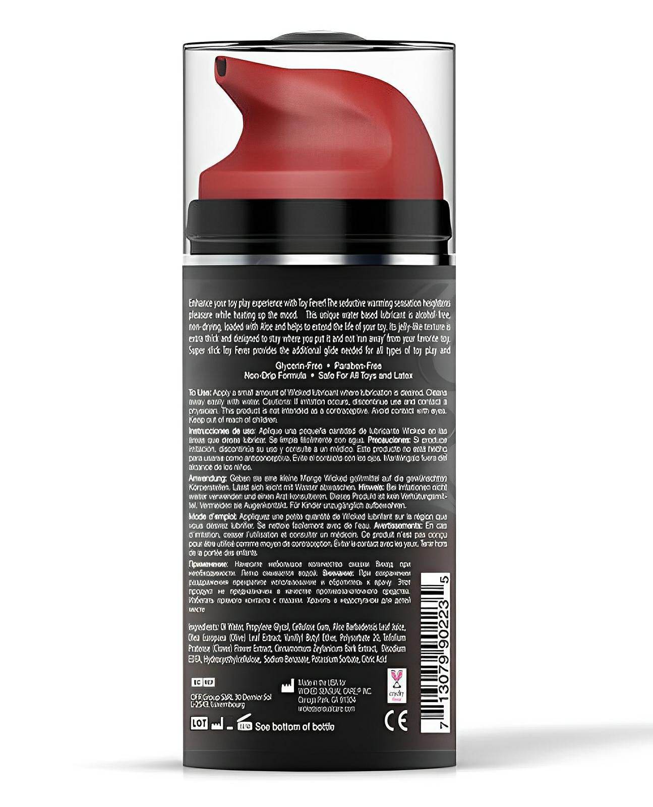 Wicked Sensual Care Toy Fever Water Based Warming Lubricant - 3.3 Oz - SEX LOVE DOLLS
