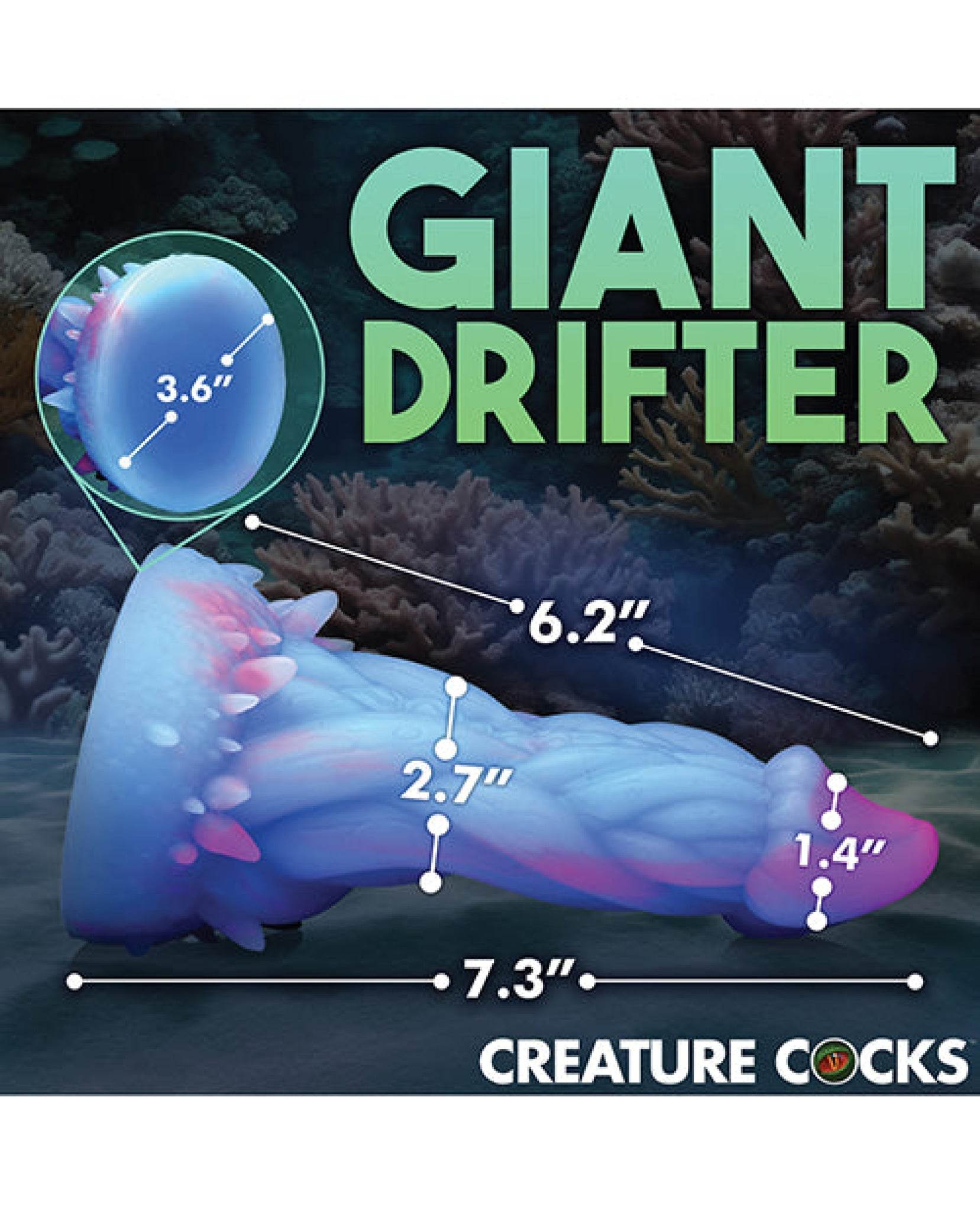 Creature Cocks Nomura Jellyfish Silicone Dildo - SEX LOVE DOLLS