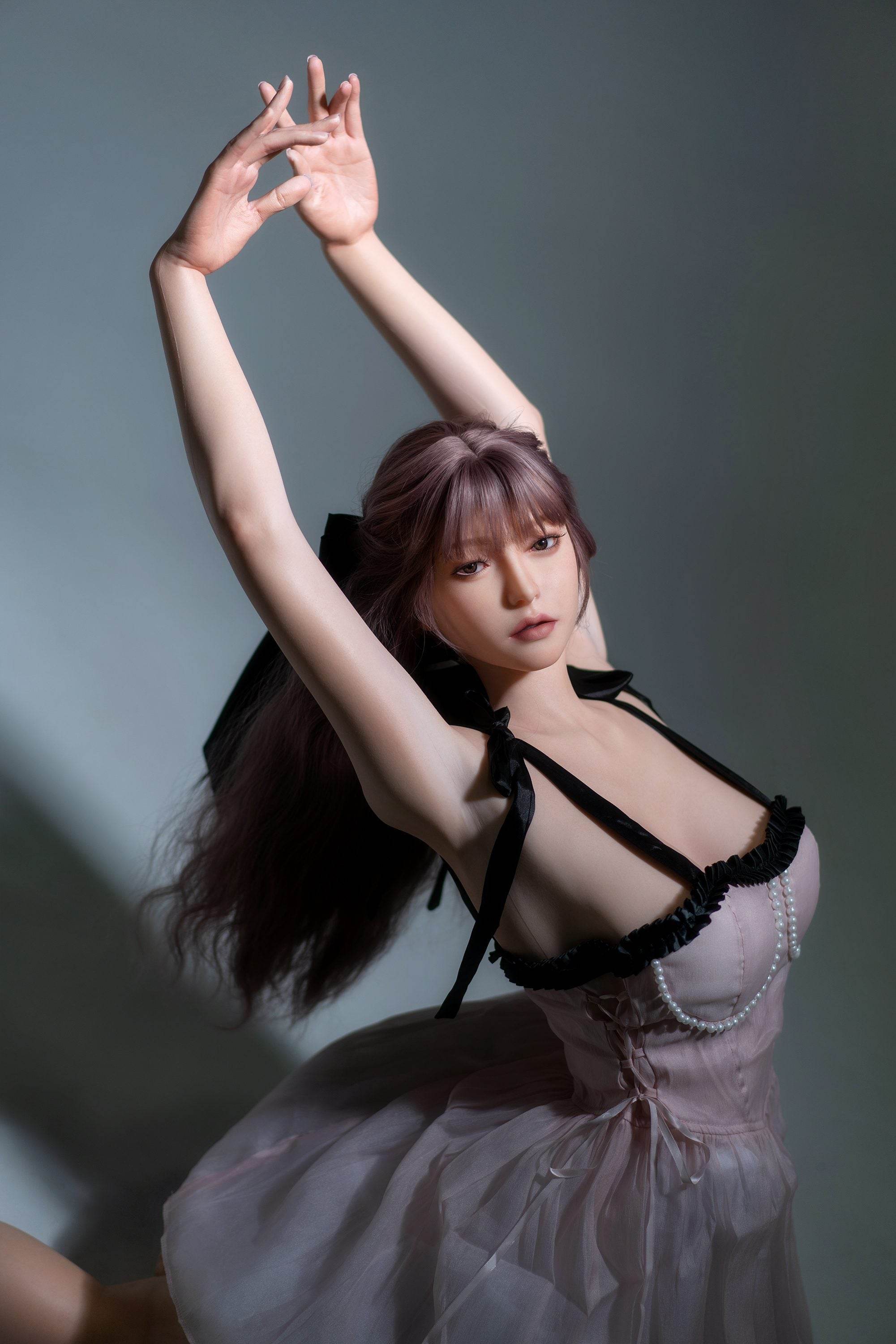 Eva(Movable Jaws Version)ZG170C-170cm C Cup Fair Sex Doll GE03-1 - SEX LOVE DOLLS