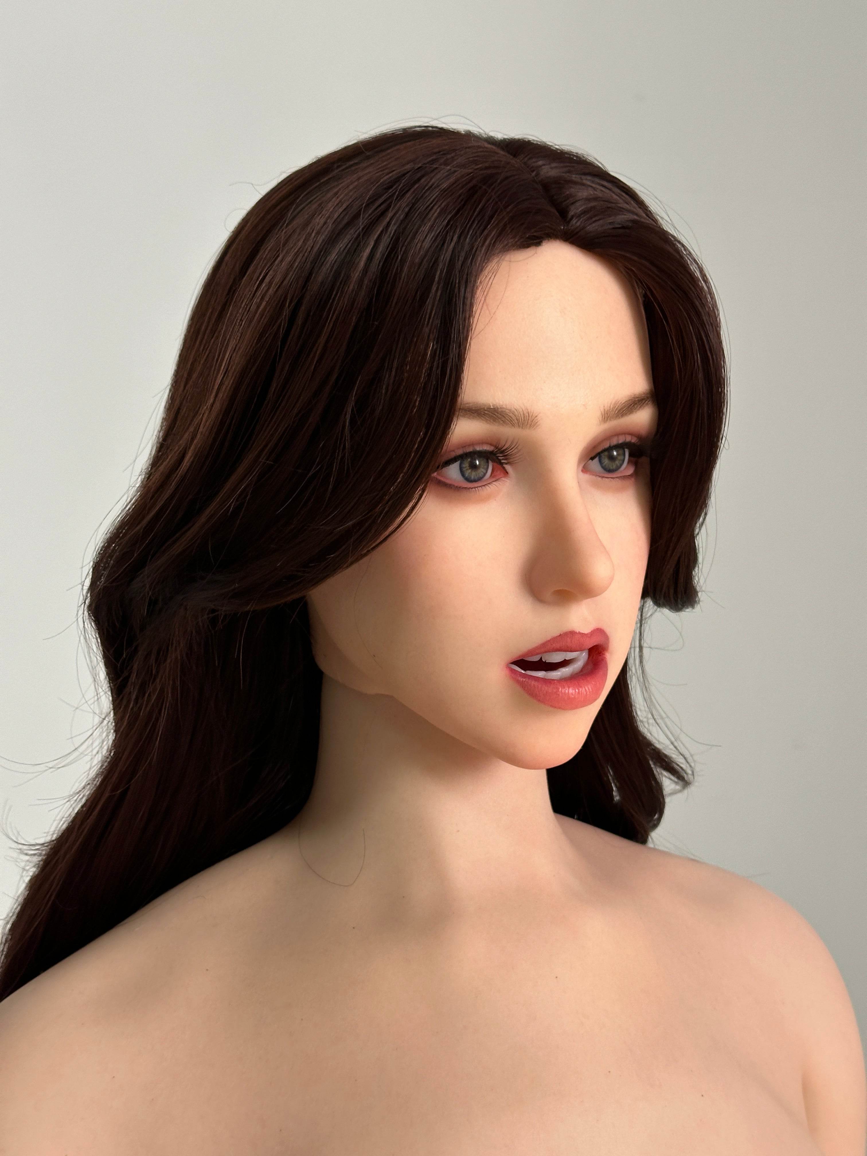 Rita (Movable Jaws Version)ZG165F-165cm F Cup Fair Skin Sex Doll GE139-2 - SEX LOVE DOLLS