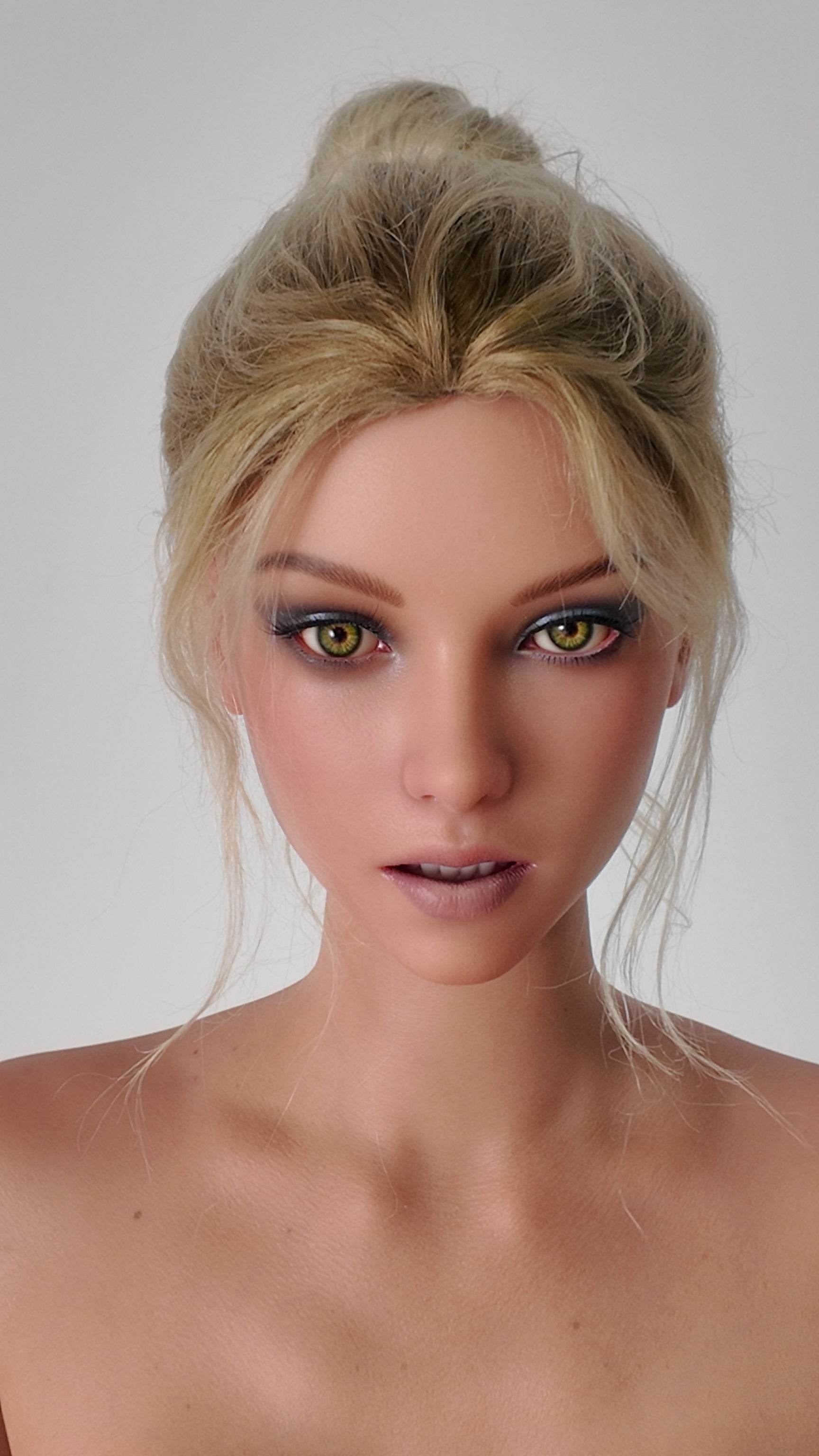 Scarlett (Movable Jaws Version) ZG170C-170cm C Cup Tan Sex Doll GE95_6(GE53MJ) - SEX LOVE DOLLS