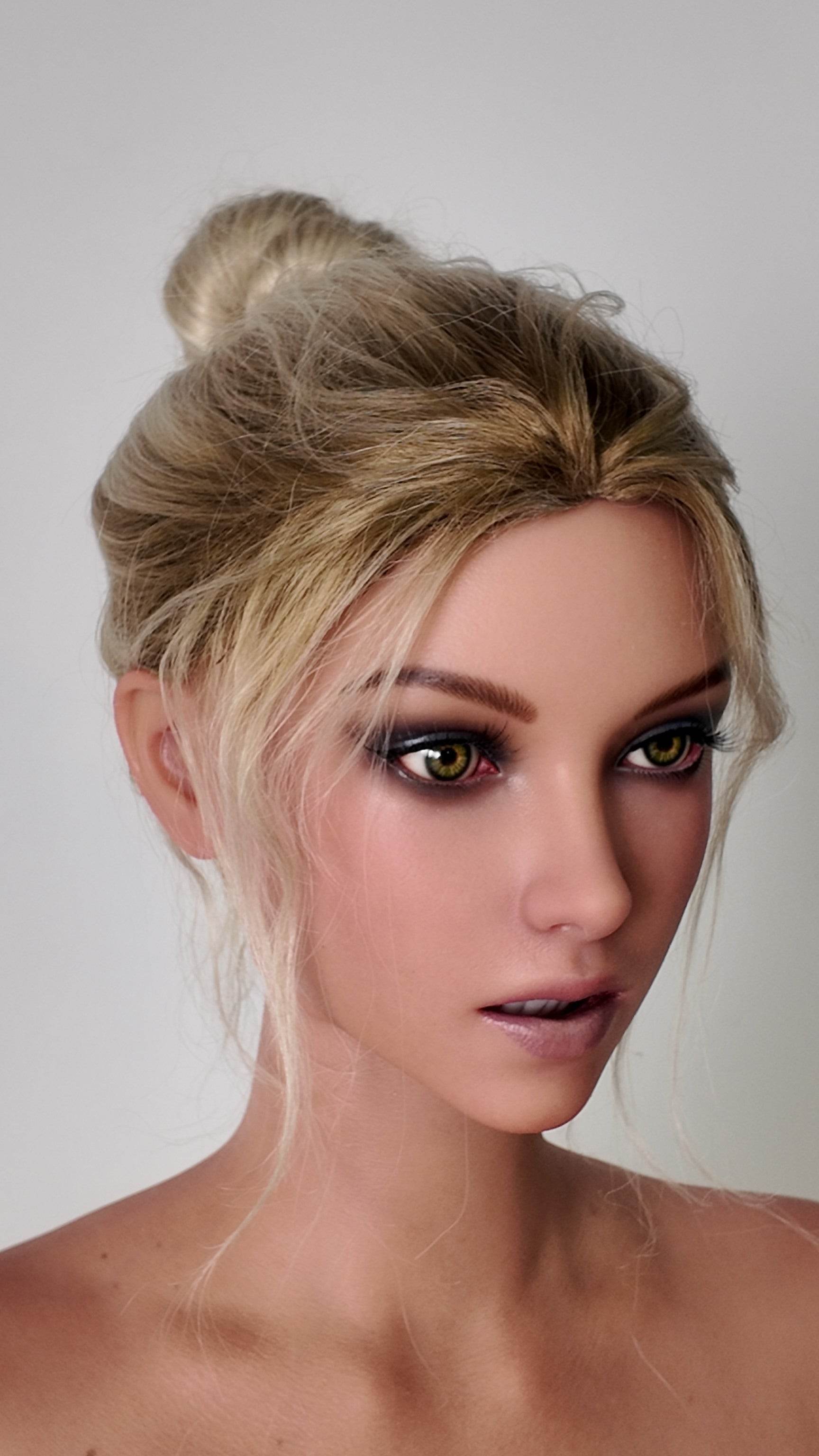 Scarlett (Movable Jaws Version) ZG170C-170cm C Cup Tan Sex Doll GE95_6(GE53MJ) - SEX LOVE DOLLS